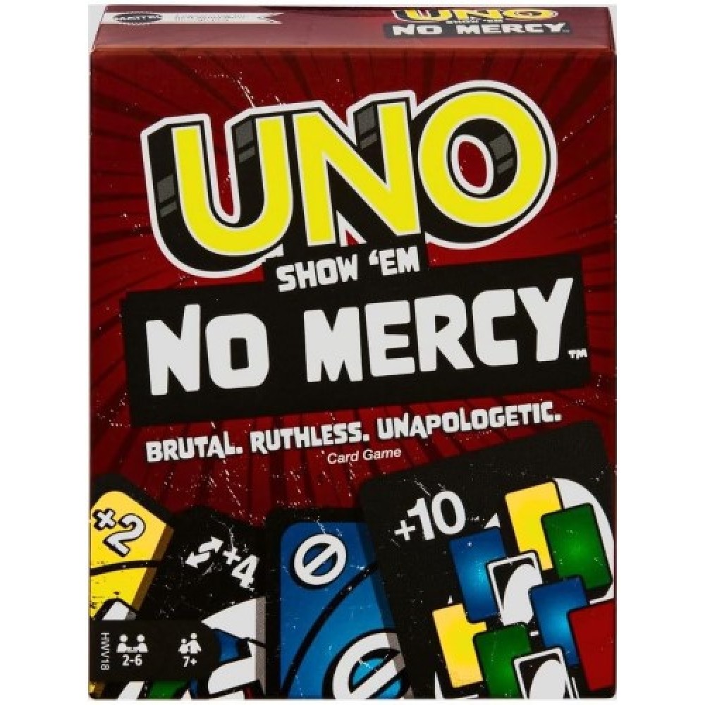UNO juego de cartas Show 'em Mercy HWV18