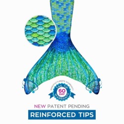 Cola sirena y monoaleta Fin Fun Cola sirena y monoaleta Fin Fun