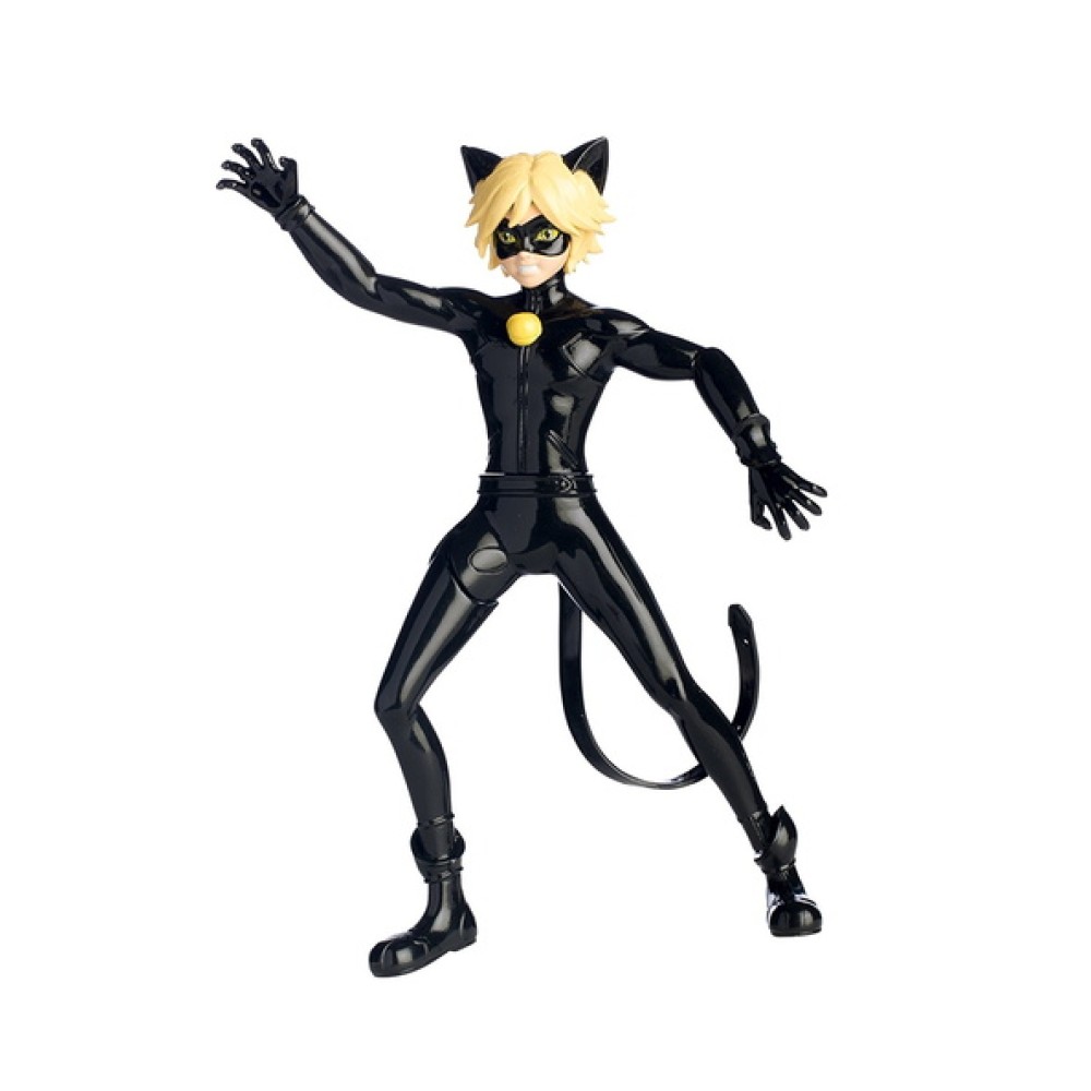 Prodigiosa Ladybug Cat Noir en acción