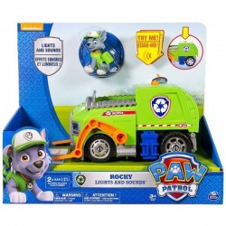 Paw Patrol Rocky luces y sonidos Paw Patrol Rocky luces y sonidos