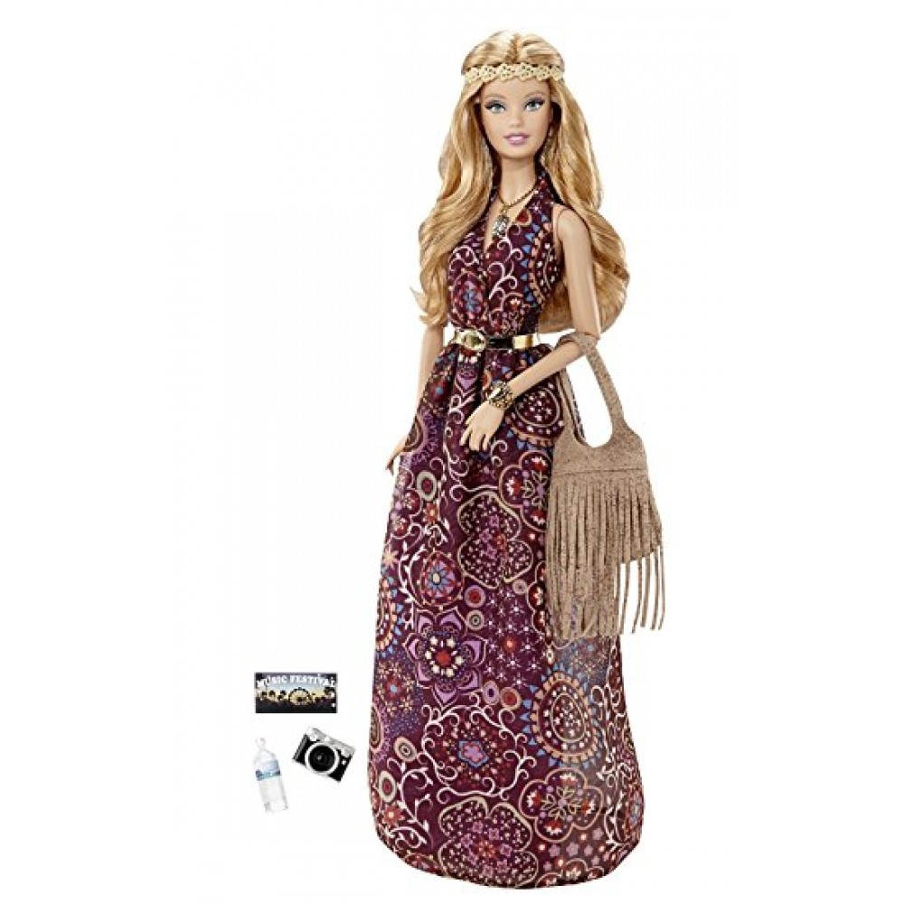 Barbie Look boho dress DGY12 Barbie Look boho dress DGY12