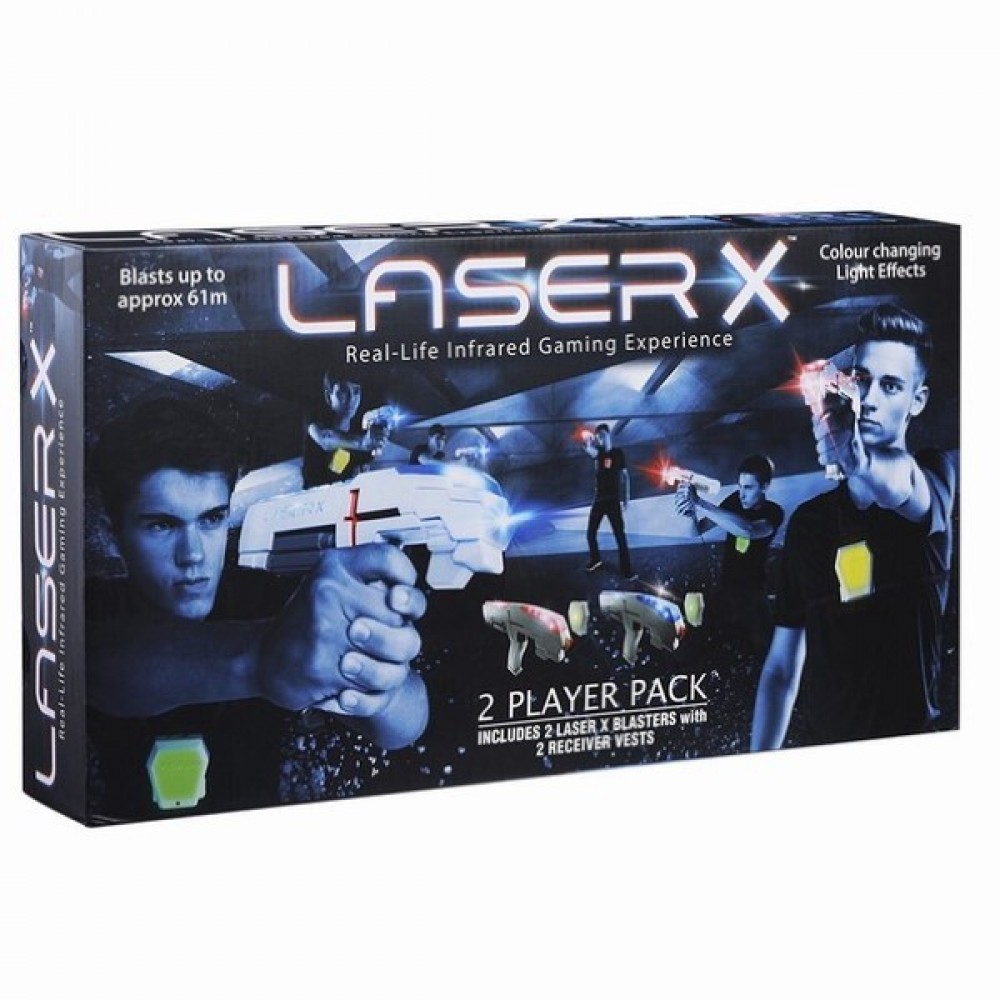 Laser X Paquete 2 jugadores Laser X Paquete 2 jugadores