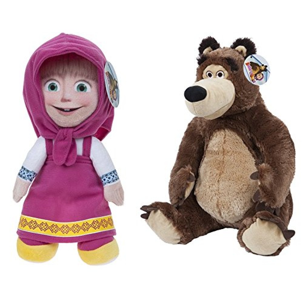 Masha y el Oso set peluches