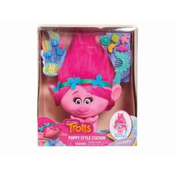Trolls cabeza peinados Poppy