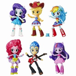 My Little Pony colección bailando colegio