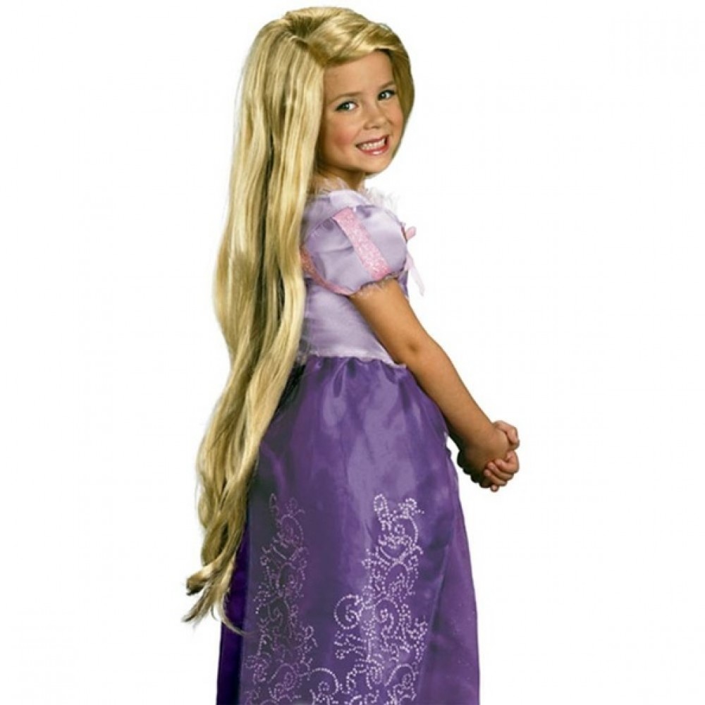 Enredados peluca Rapunzel Disguise