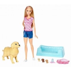 Barbie y sus perritos sorpresa FDD43 Barbie y sus perritos sorpresa FDD43