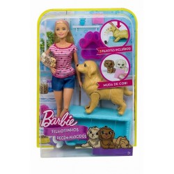 Barbie y sus perritos sorpresa FDD43 Barbie y sus perritos sorpresa FDD43