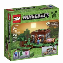 Lego Minecraft the first night 21115