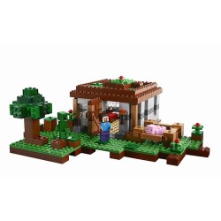 Lego Minecraft the first night 21115