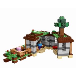 Lego Minecraft the first night 21115