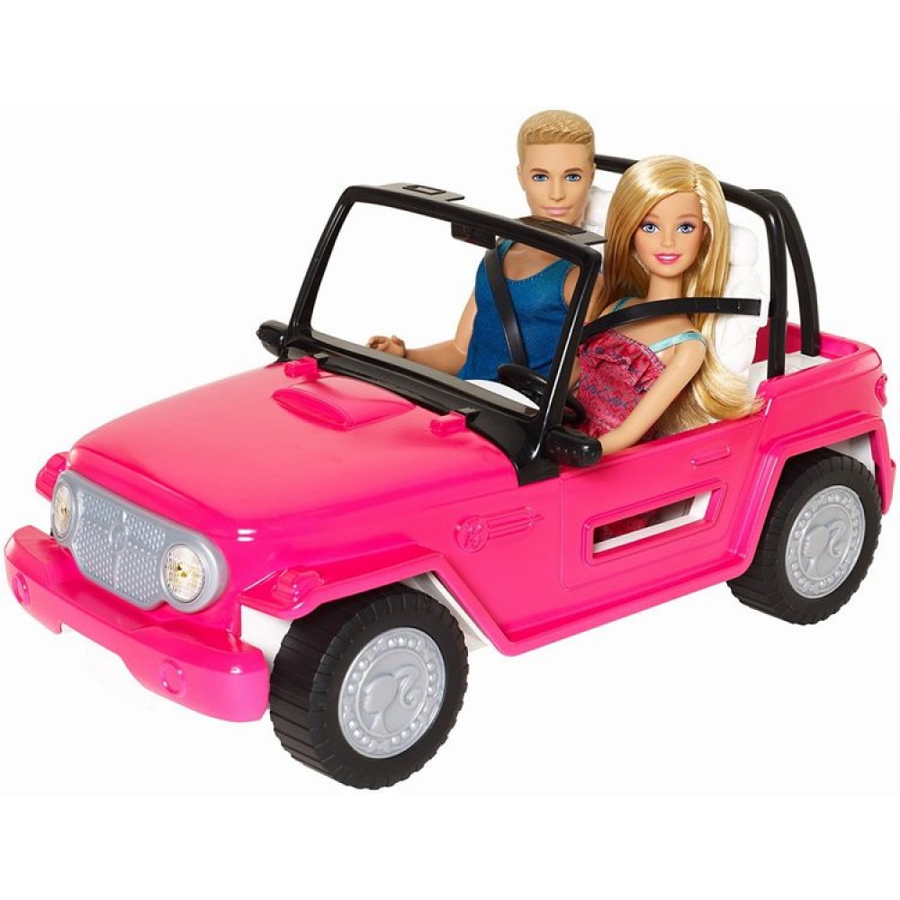 Barbie auto playa CJD12