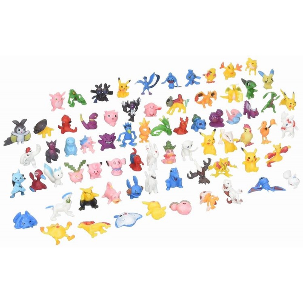 Pokemon 72 minifiguras