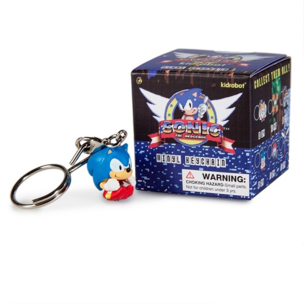 Sonic Hedgehog llavero vinilo