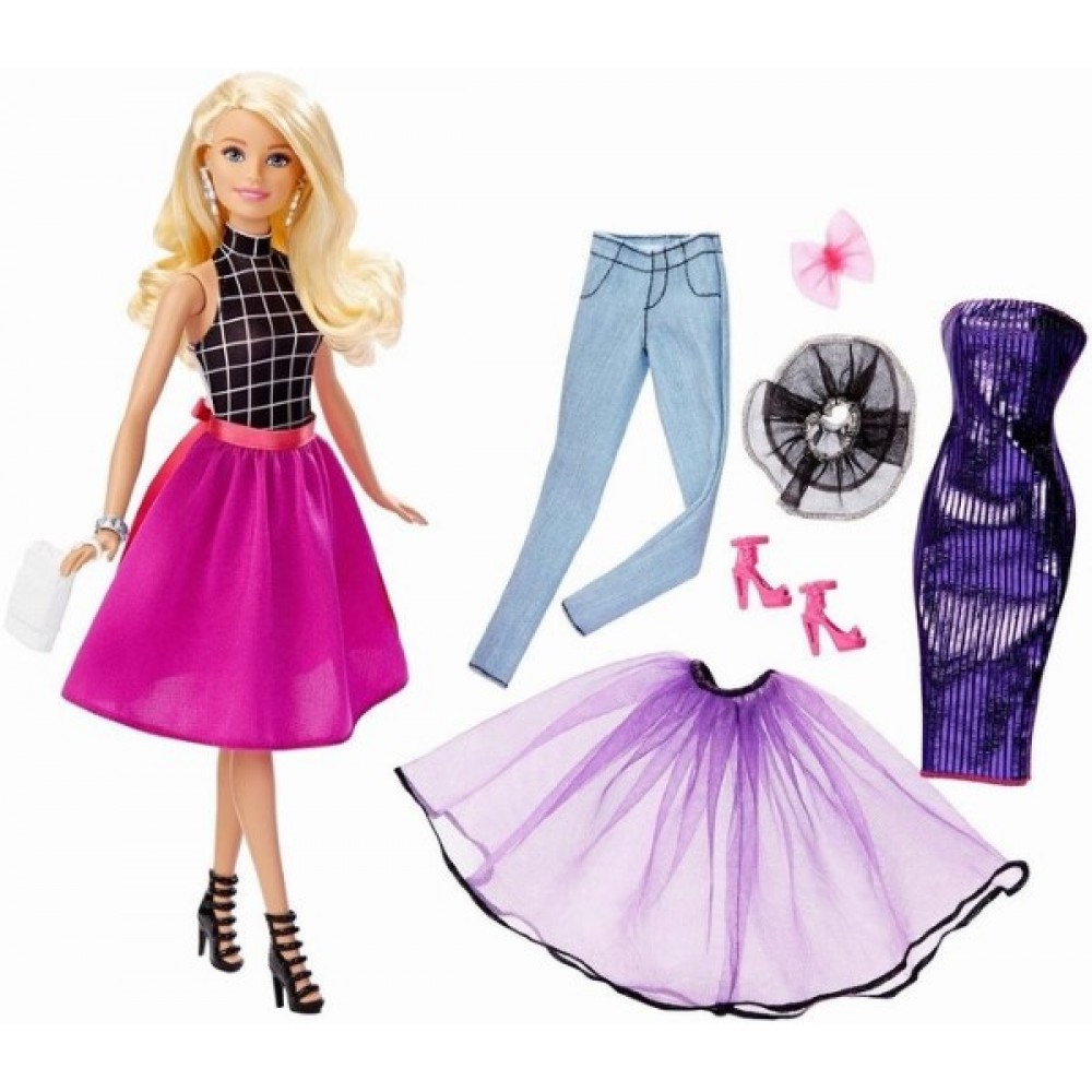Barbie moda mezcla y combina DJW58