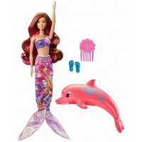 Barbie delfines sirena mágica FDB64