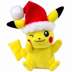 Pokemon peluche Santa Pikachu