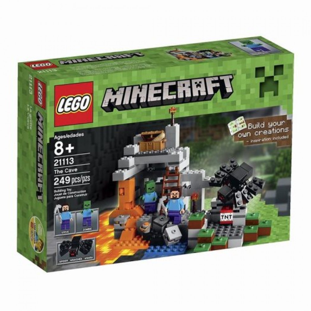 Lego Minecraft the cave 21113