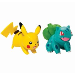 Pokemon Bulbasaur y Pikachu