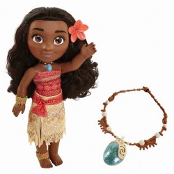 Moana muñeca aventura y collar Moana muñeca aventura y collar
