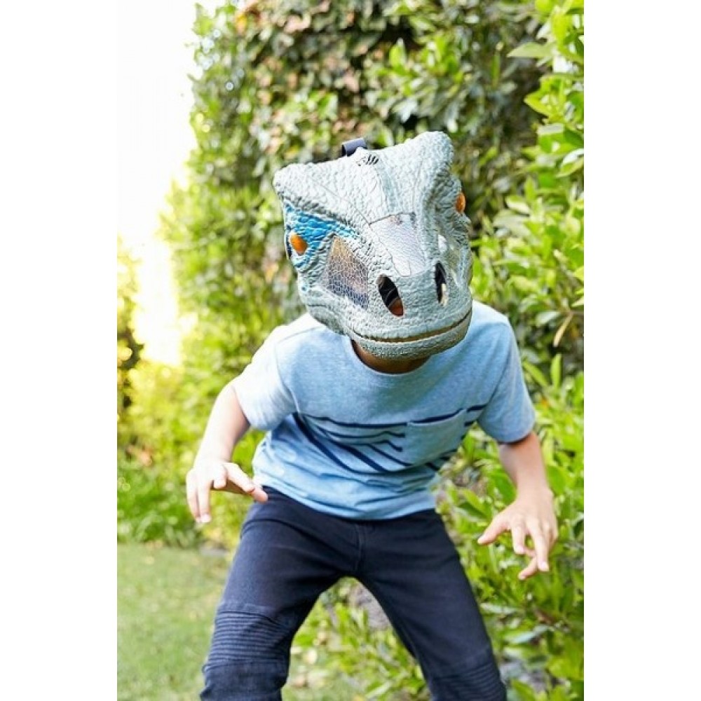 Jurassic World máscara interactiva FMB74