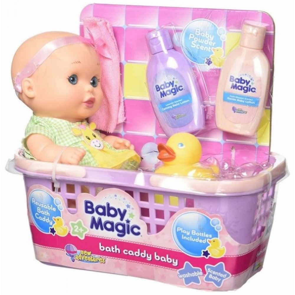 Muñeco bebé baño Baby Magic