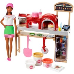 Barbie chef pizza FTK33