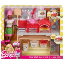 Barbie chef pizza FTK33