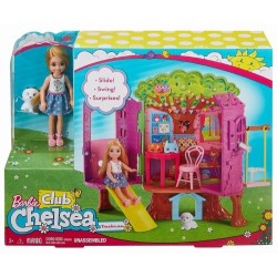 Barbie Chelsea casita árbol FPF83