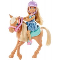 Barbie Chelsea y pony DYL42