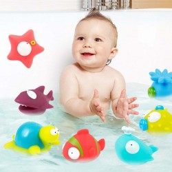 BathToys pack 9 juguetes baño BathToys pack 9 juguetes baño