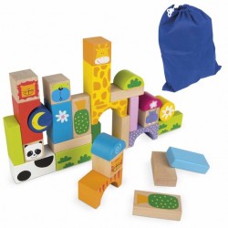 Bloques madera ColorBaby Bloques madera ColorBaby