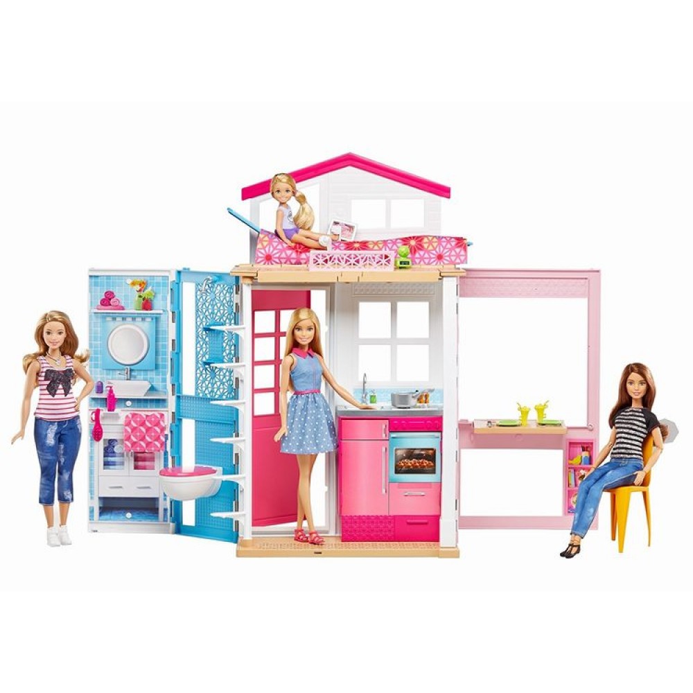 Barbie y su casa DVV47