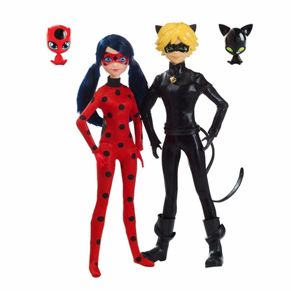 Prodigiosa Ladybug y Cat Noir