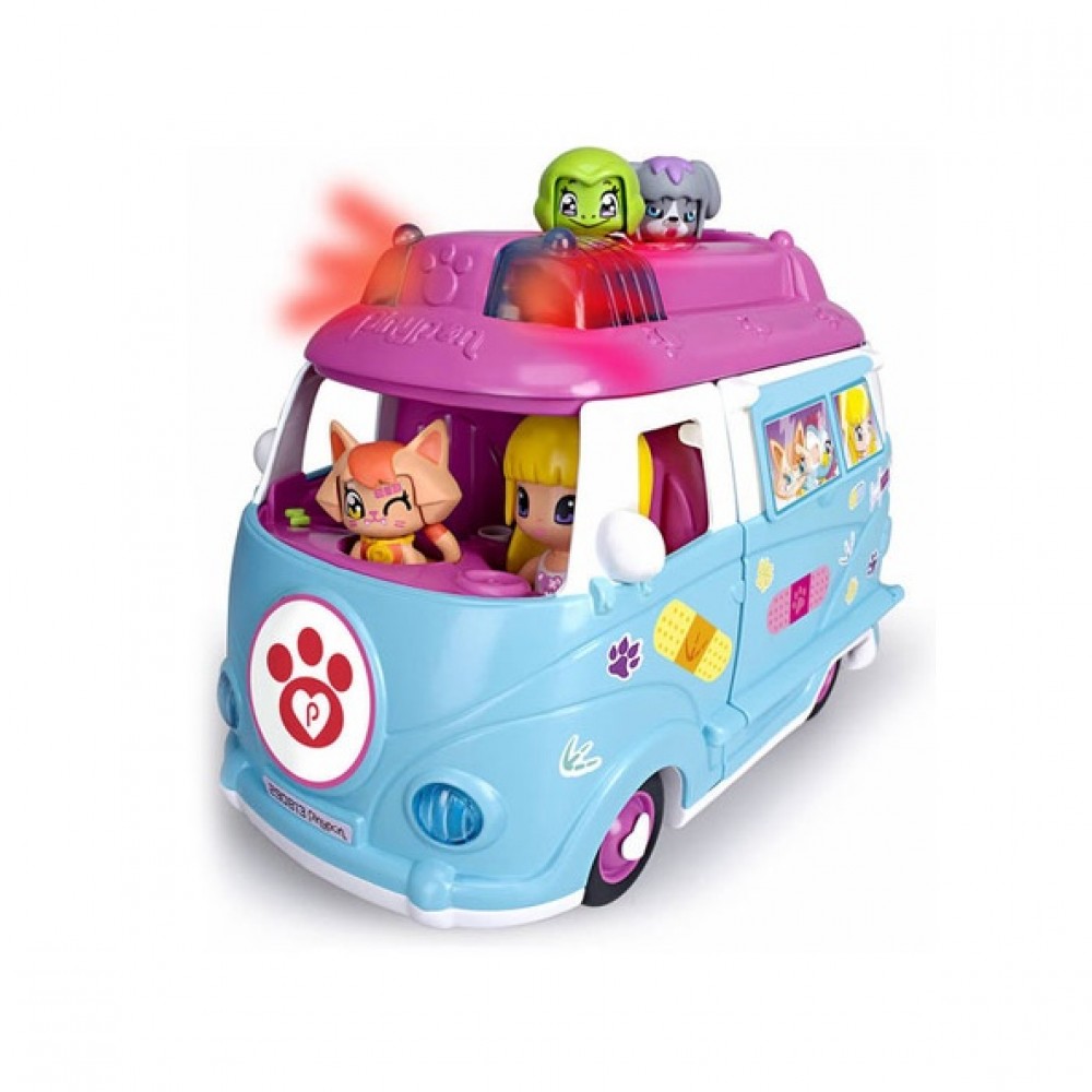 Pinypon ambulancia mascotas 