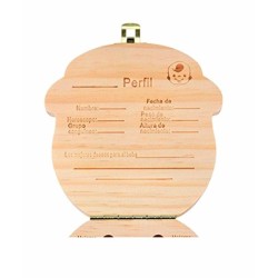 Caja guardar dientes leche