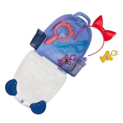 Cleo y Cuquin maleta panda muñecas FLW56