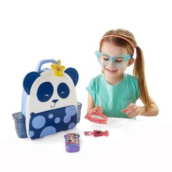 Cleo y Cuquin maleta panda muñecas FLW56
