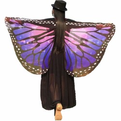 Alas mariposa hada tela suave surtido