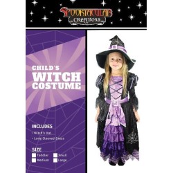 Disfraz bruja niñas Spooktacular