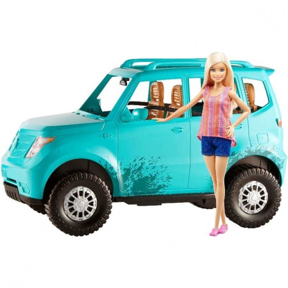 Barbie camping camioneta FCG99