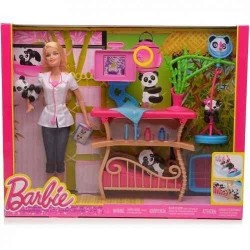 Barbie cuidadora pandas CGH89 Barbie cuidadora pandas CGH89