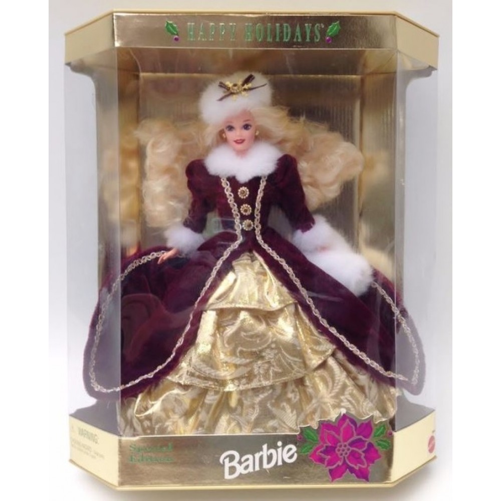 Barbie happy holidays 1996