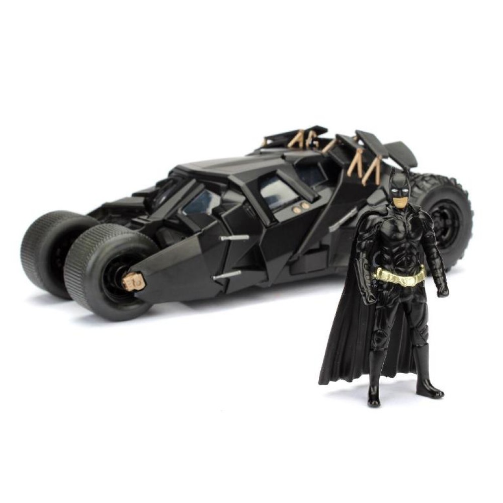 The Dark Knight Batimóvil y figura