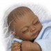 Muñeco bebé reborn Yesteria -azul
