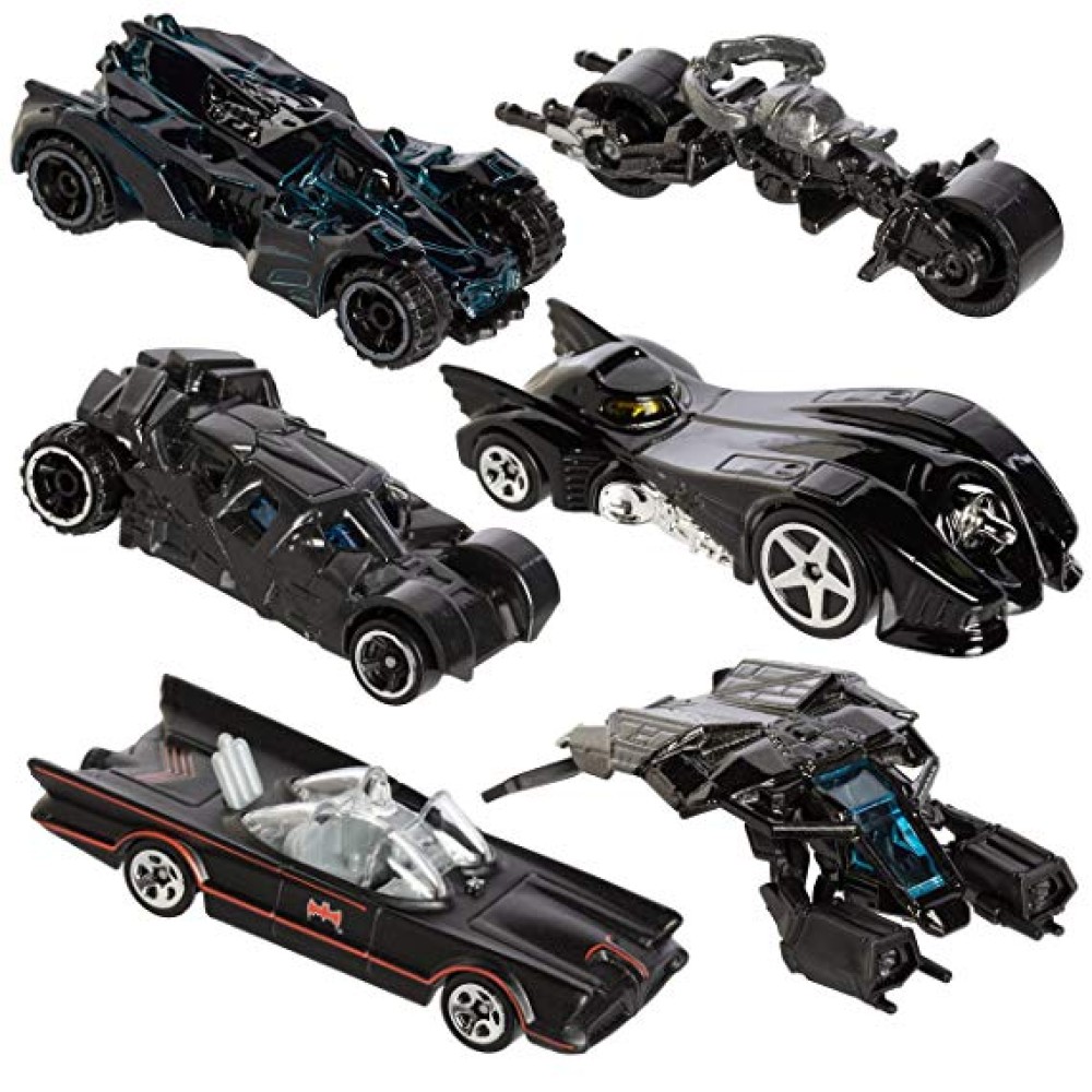 Hot Wheels Batman lote de 5 die-cast
