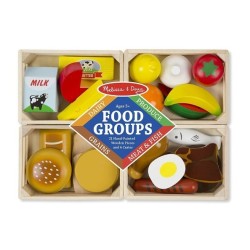 Melissa and Doug comida de juguete madera