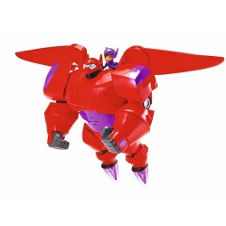 Big Hero 6 flame-blast flying Baymax