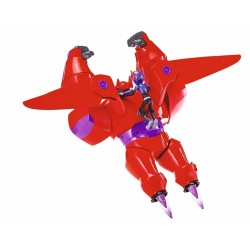Big Hero 6 flame-blast flying Baymax