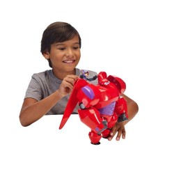 Big Hero 6 flame-blast flying Baymax